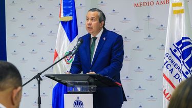 El ministro dominicano de Medio Ambiente, Orlando Jorge Mera.