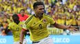 Falcao celebra luego de anotar el gol del empate en el segundo tiempo. 