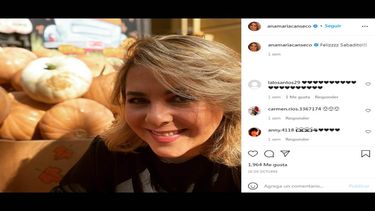 La presentadora mexicana Ana María Canseco.&nbsp;