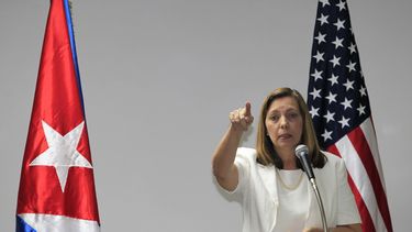 La directora para EEUU de la Cancillería cubana, Josefina Vidal.