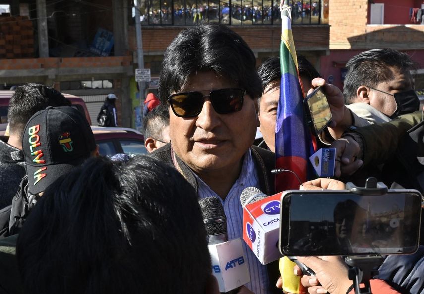 El expresidente de Bolivia, Evo Morales.