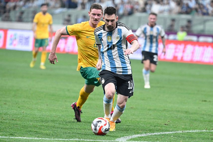 Messi Anota Y Argentina Vence A Australia