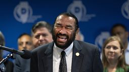 El congresista radical demócrata Al Green, acérrimo enemigo del presidente Donald J. Trump. El congresista radical demócrata Al Green, acérrimo enemigo del presidente Donald J. Trump.