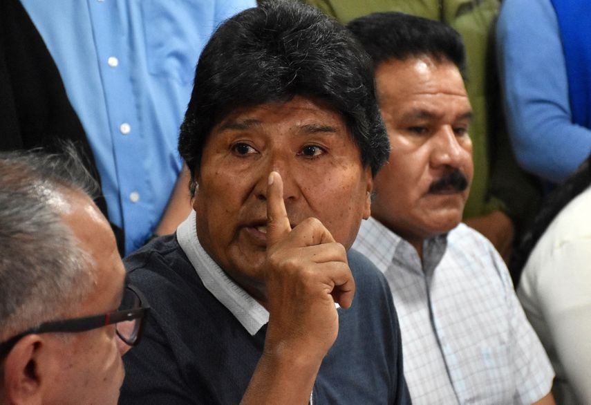 El expresidente de Bolivia, Evo Morales. El expresidente de Bolivia, Evo Morales.