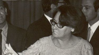 Haydée Santamaría en Casa de las Américas, en 1968.&nbsp;