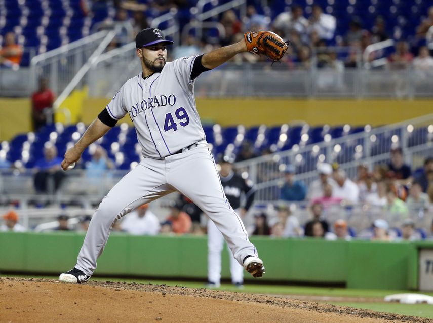 Senzatela es el cuarto lanzador en las Grandes Ligas en ganar un partido y remolcar la carrera del triunfo.