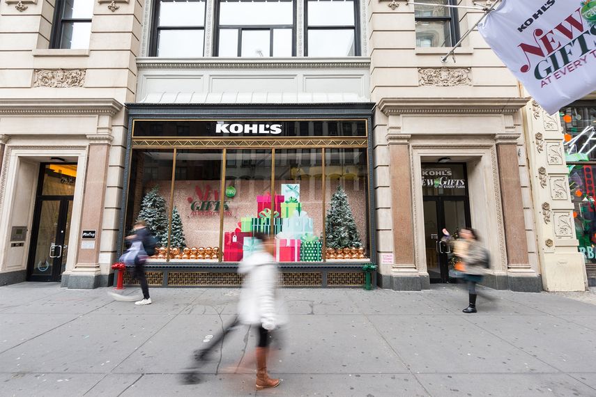 Imagen de una tienda Kohls en la ciudad de Nueva York.