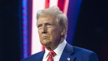 El presidente electo de Estados Unidos, Donald Trump, durante el AmericaFest de Turning Point USA en el Centro de Convenciones de Phoenix el 22 de diciembre de 2024 en Phoenix, Arizona.