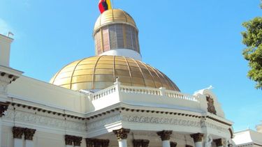 El Capitolio Nacional, en Caracas, sede de la Asamblea Nacional (AN).