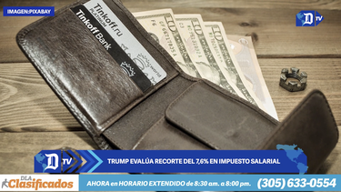 trump evalua recorte del 7,6% en impuesto salarial