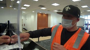 Esta es la imagen del presunto ladrón del banco.