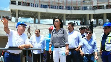 Ng aprovechará su estadía en Managua para visitar otras construcciones de instalaciones deportivas. 
