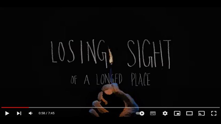 Imagen del corto Losing Sight of a Longed Place. Hong Kong prohibió la proyección de un cortometraje.