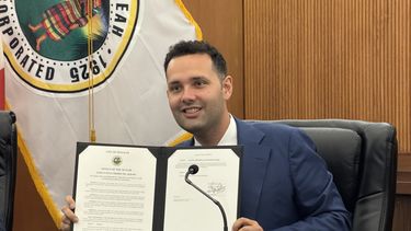 Bryan Calvo, alcalde de Hialeah.&nbsp;