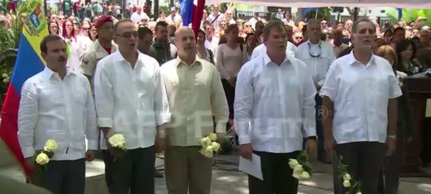 Los cinco esp&iacute;as cubanos de la denominada Red Avispa desmantelada en EEUU en 1998, y liberados en 2013 y 2014, fueron homenajeados por r&eacute;gimen de Venezuela.