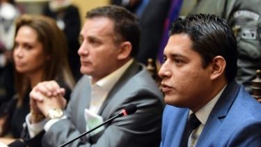 El ministro de Justicia de Bolivia, &Aacute;lvaro Co&iacute;mbra.