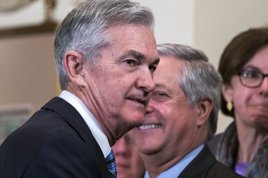 Jerome Powell, jefe de la Reserva Federal en EEUU.
