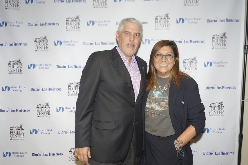 Aquiles Presilla y Gaby Castellano.&nbsp;