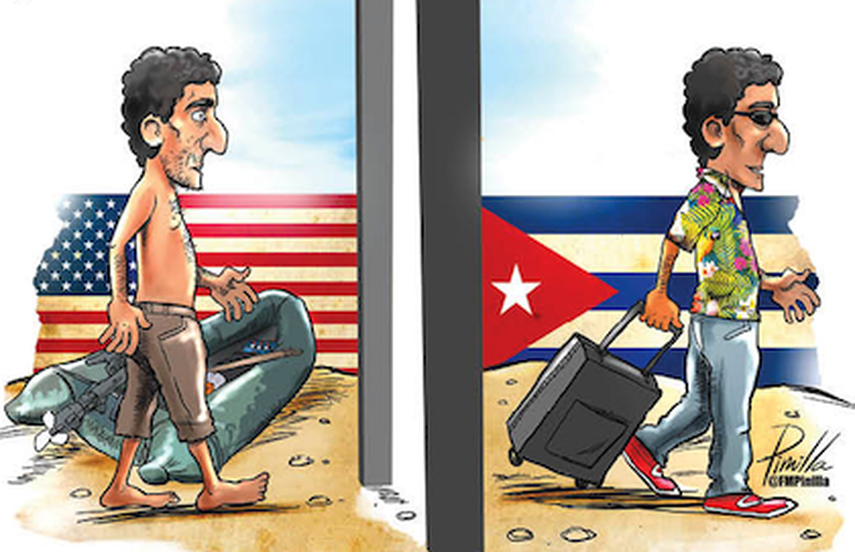 El congresista cubanoamericano propone modificar la Ley de Ajuste cubano.