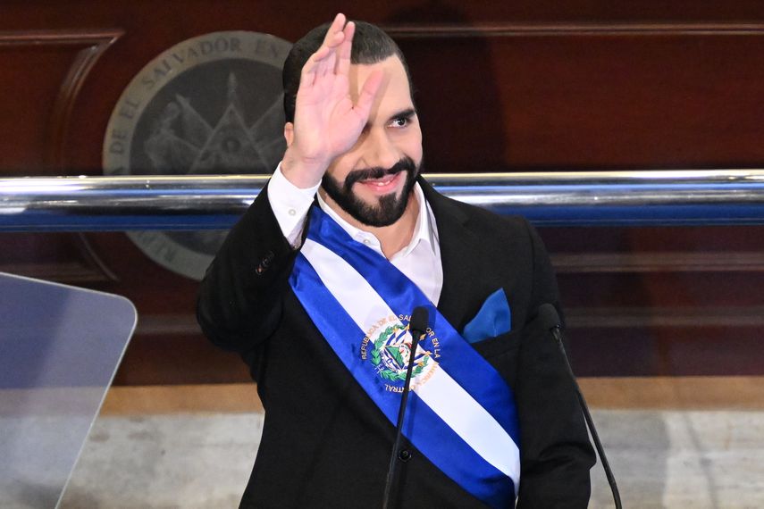 Presidente de El Salvador, Nayib Bukele.