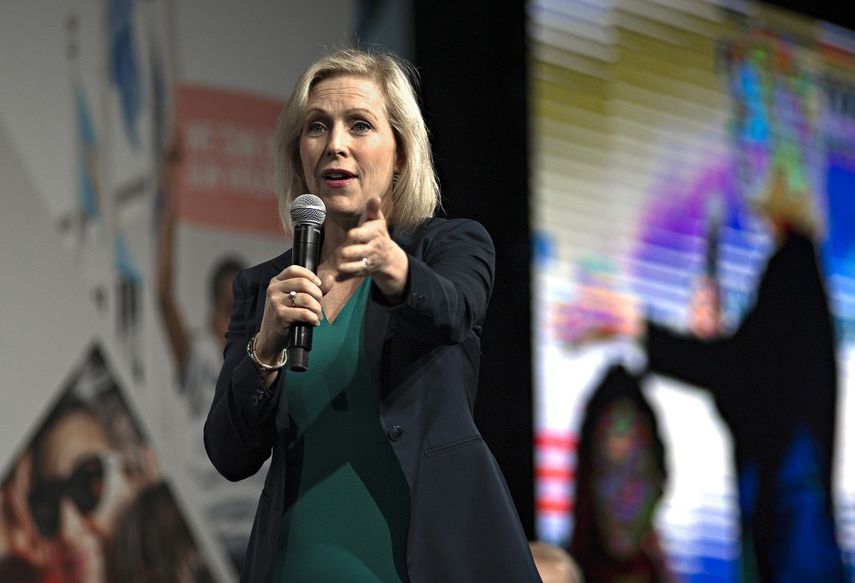 Kirsten Gillibrand,&nbsp;senadora demócrata por el estado de Nueva York.
