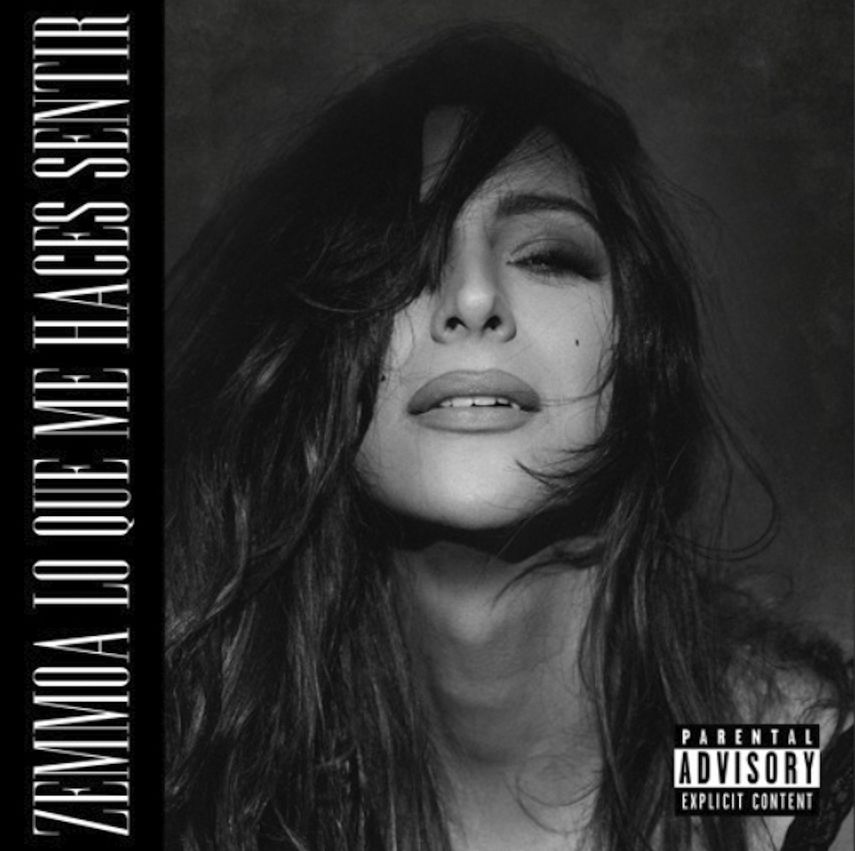En esta imagen difundida por Zemmporio Records, la portada del álbum de Zemmoa Lo que me haces sentir.&nbsp;