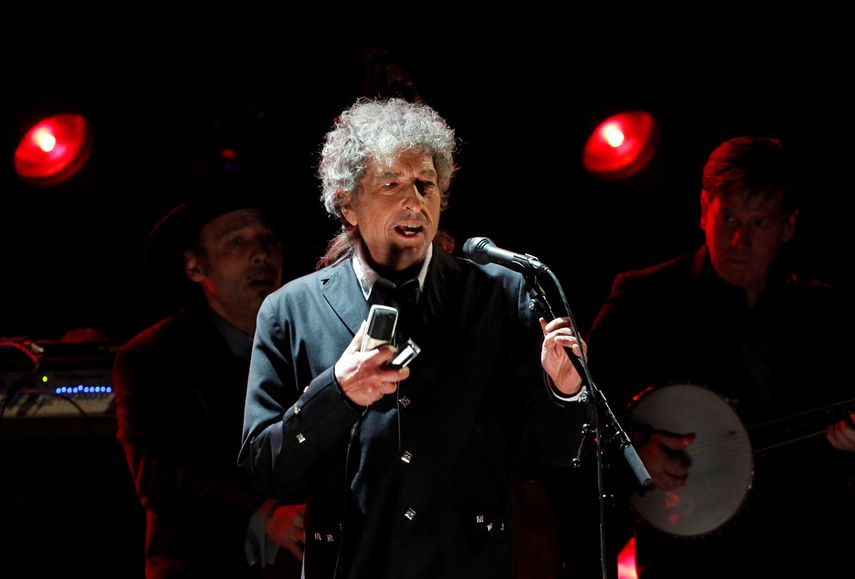 El músico Bob Dylan.