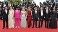 El director estadounidense y presidente del jurado del 74 Festival de Cine de Cannes, Spike Lee, llega con los miembros del jurado: El actor surcoreano Song Kang-Ho, el actor francés Tahar Rahim, la cantante francocanadiense Mylene Farmer, la actriz estadounidense Maggie Gyllenhaal, la actriz y directora francesa Melanie Laurent, la directora austríaca Jessica Hausner, la directora brasileña Kleber Mendonca Filho y la directora franco-senegalesa Mati Diop.
