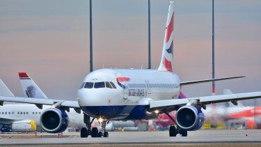 Avión de la aerolínea British Airways.