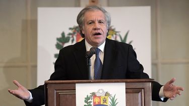 Luis Almagro, secretario general de la Organización de Estados Americanos, OEA.
