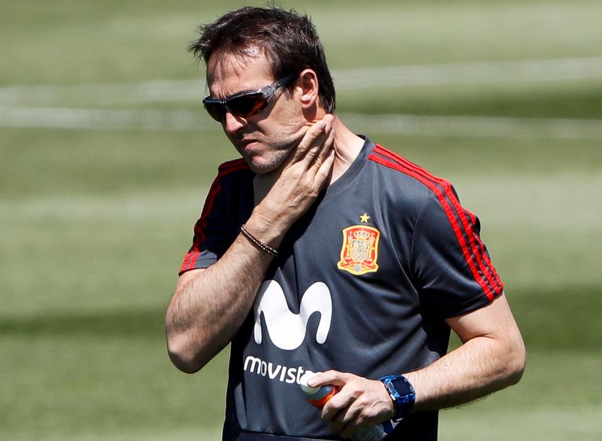 El seleccionador español contaba con el apoyo de los jugadores para seguir en su cargo.