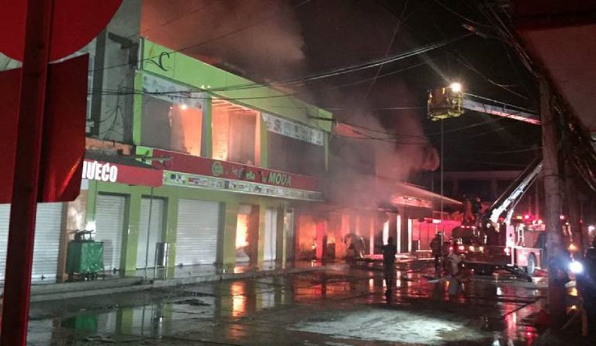 El incendio no dejó víctimas humanas, pero sí muchas perdidas materiales