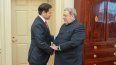 El secretario de Estado Marco Rubio recibe al “camarada” Ralph Gonsalves, primer ministro de San Vicente y las Granadinas, el 06MAY25. 