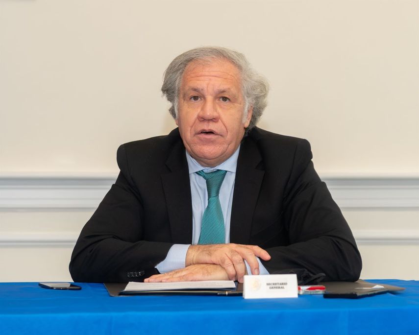 El secretario general de la Organización de Estados Americanos (OEA), Luis Almagro. 