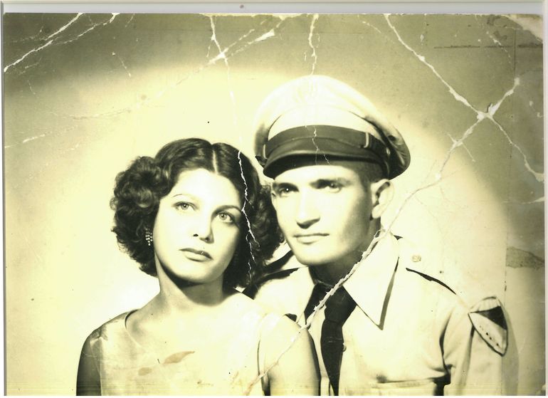 Los abuelos del chef Beltrán. 
