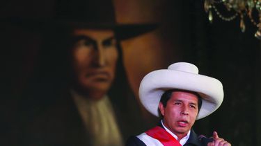 El mandatario peruano Pedro Castillo.&nbsp;