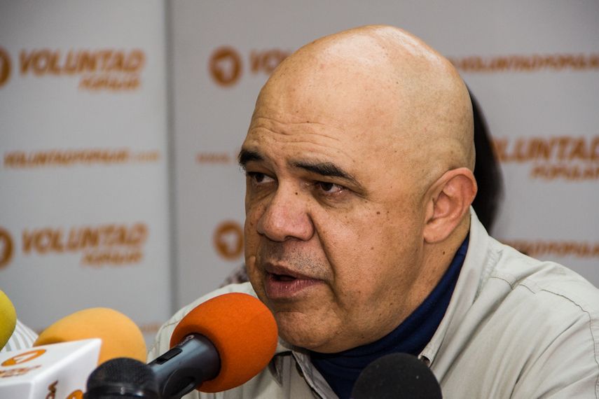 Jesús Torrealba, secretario de la MUD. (ARCHIVO) 
