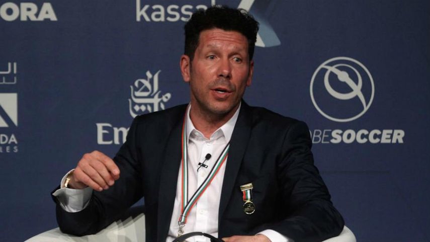El entrenador argentino participó en el foro Dubai International Sports Conference.