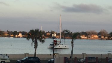 Vista desde el hotel Bayfront Inn, ubicado en el centro histórico de San Agustín.&nbsp;