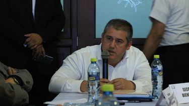 Imagen de archivo de Carlos Rodas,&nbsp;secretario de Bienestar Social de Guatemala, quien presentó este lunes 13 de marzo la renuncia al cargo en medio de intensas críticas a su gestión.
