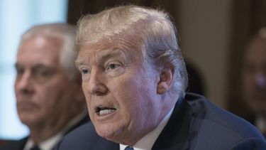 El presidente de los Estados Unidos, Donald Trump. 