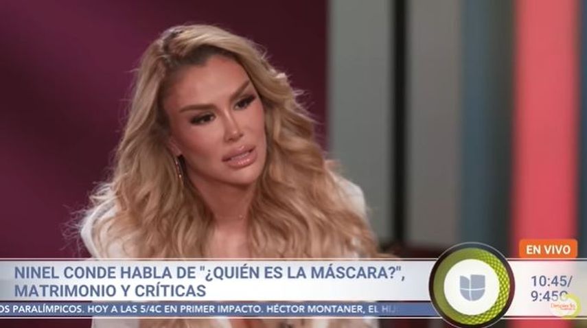 La actriz Ninel Conde.&nbsp;