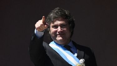 El presidente de Argentina, Javier Milei