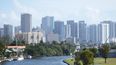 Vista parcial de la ciudad de Miami.