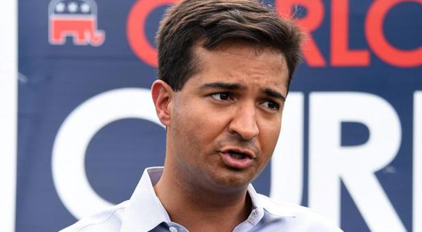 Curbelo obtuvo el 51,94% de los votos en los comicios primarios efectuados este martes, en los cuales superó ampliamente a sus contrincantes EdMcDougall, Joe M. Martínez, David Rivera y Lorenzo Palomares. (G. Santalucci)