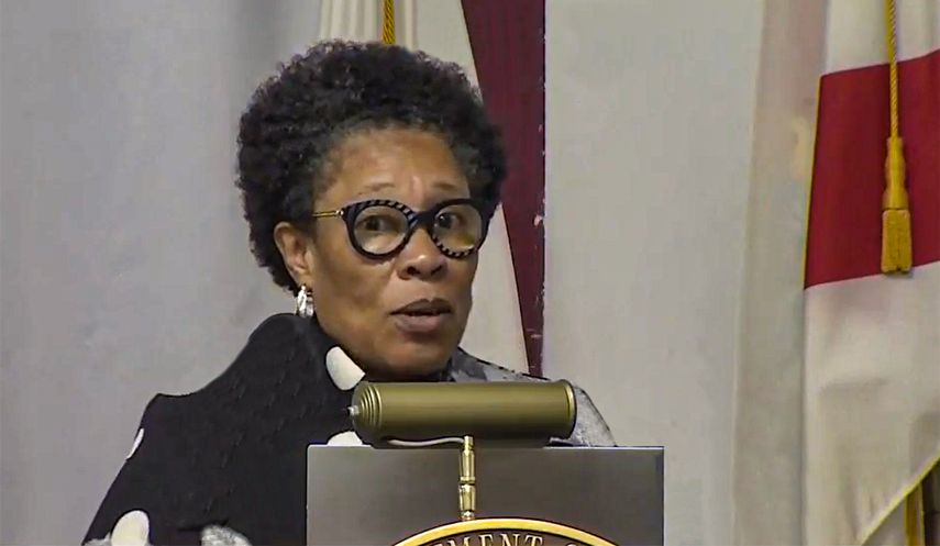Secretaria federal de Viviendas, Marcia Fudge, visita Miami, 2022.