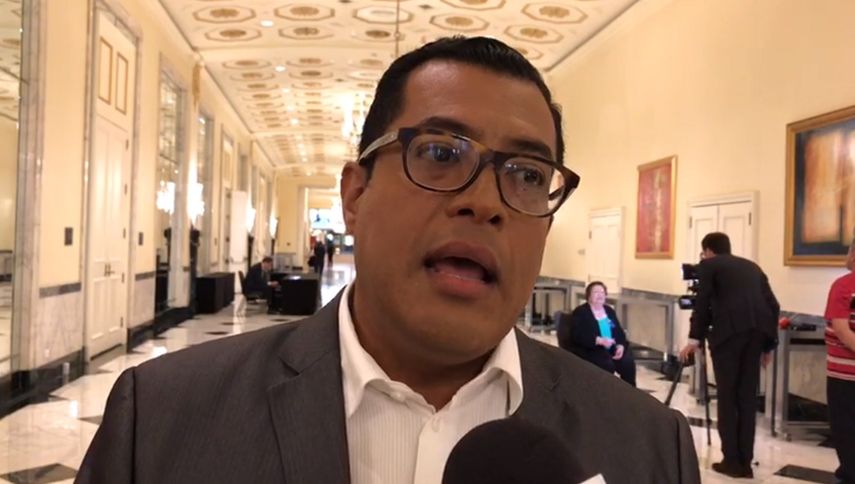 Félix Maradiaga, académico nicaragüense y uno de los líderes de las protestas contra el régimen de Daniel Ortega.