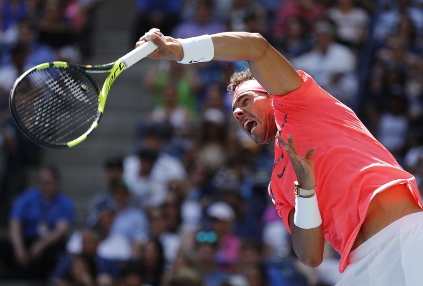 Nadal necesitó sólo una hora y 41 minutos para imponerse a su rival y colocarse en la ronda de los ocho mejores.