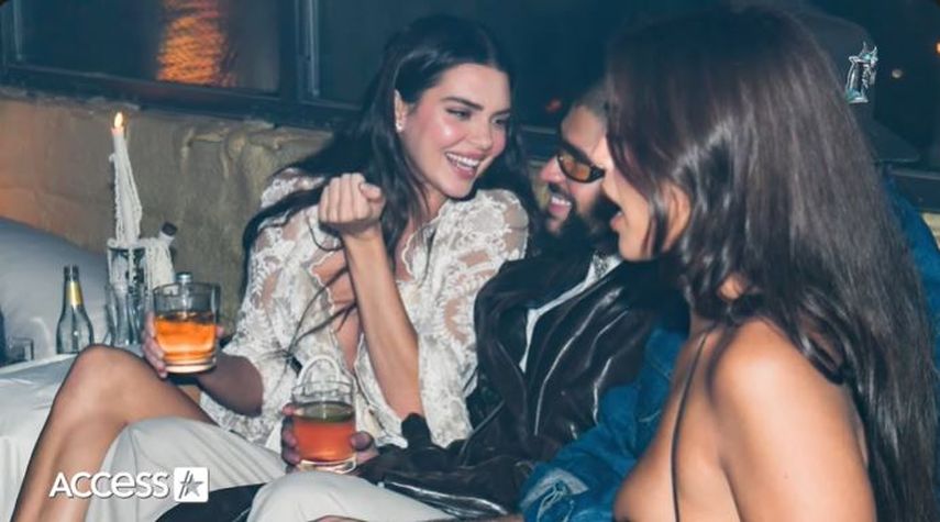 Kendall Jenner y Bad Bunny juntos en la fiesta Après Met 2.