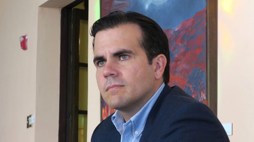 El gobernador de Puerto Rico, Ricardo Rosselló.